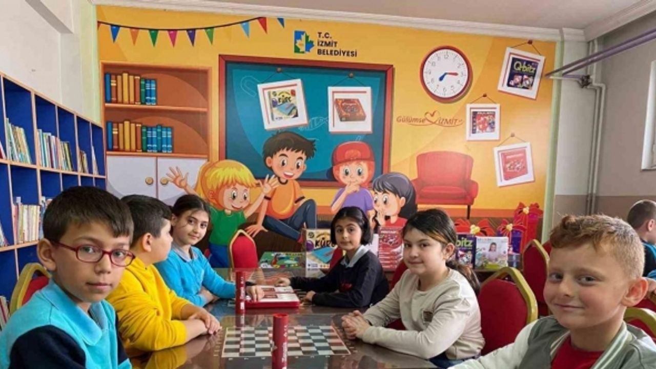 Tavşantepe İlkokulu’na akıl ve zeka oyunları sınıfı kazandırıldı