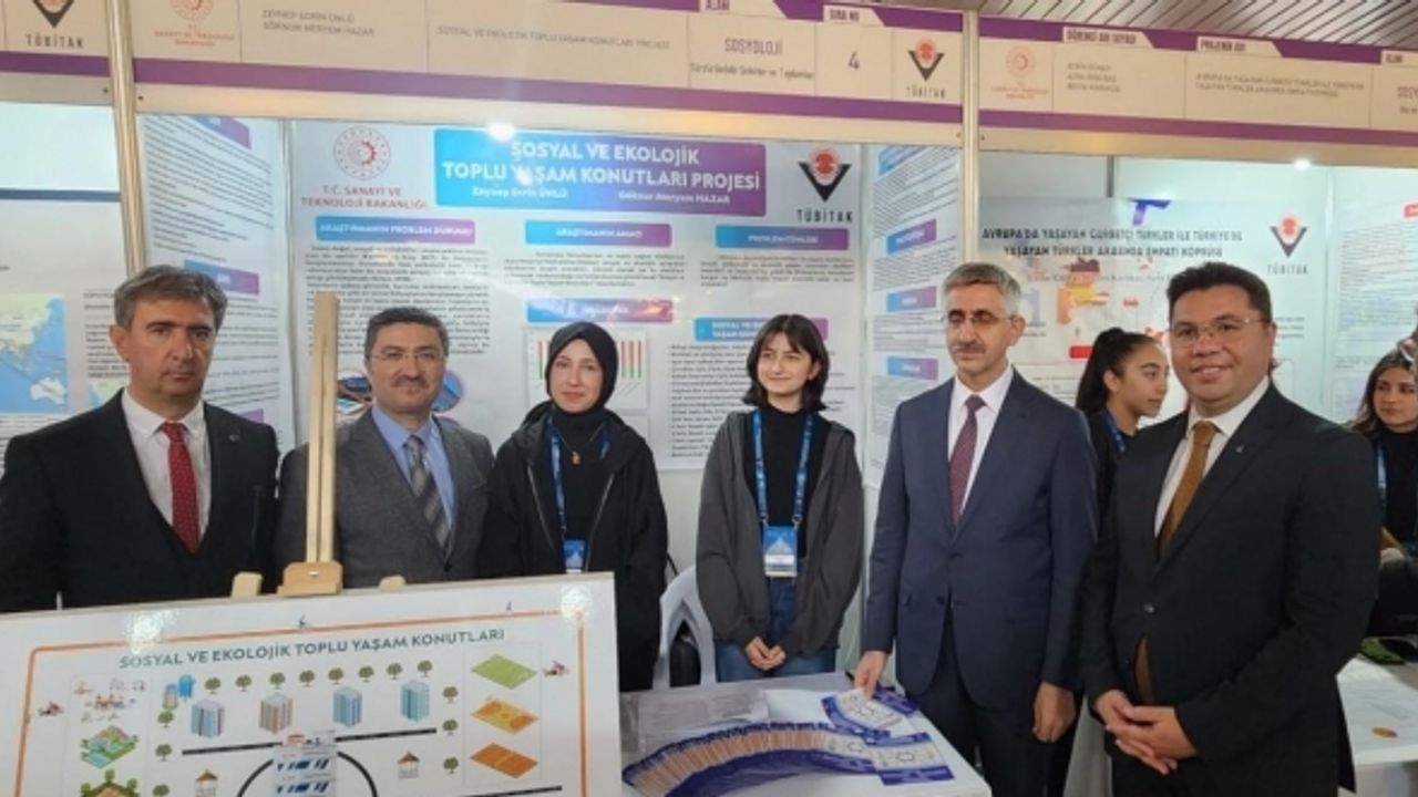 TÜBİTAK proje yarışmasına Kızılcahamam 3 proje ile katıldı