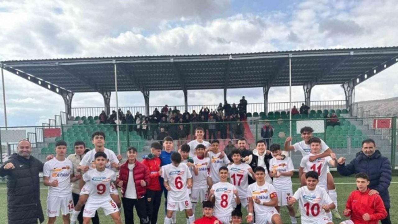 U16 Gelişim Ligi 13. Hafta: Kayserispor: 2-Gaziantep FK:1