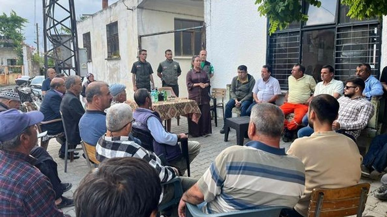 Yatağan’da orman köylerinde yangın bilgilendirme eğitimi