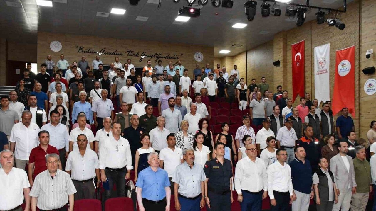 Yatağan’da orman yangınlarıyla ilgili bilgilendirme toplantısı düzenlendi