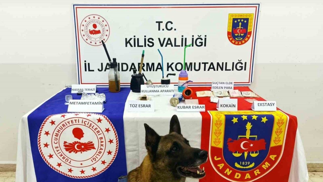 Kilis’te uyuşturucu operasyonu:1 gözaltı