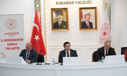 Karaman’da İl Koordinasyon Kurulu Toplantısı yapıldı