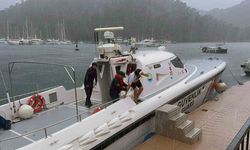 Özel teknede yaralanan vatandaşa Sahil Güvenlik’ten tıbbi tahliye