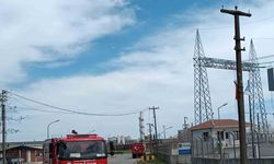Samsun’da fabrikada yangın paniği