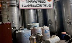 Şarköy’de 72 bin litre sahte şarap ele geçirildi