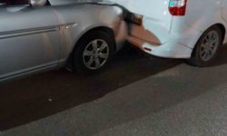 Siirt’te maddi hasarlı zincirleme trafik kazası