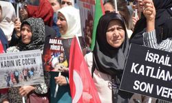 AK Parti Kadın Kolları 81 ilde İsrail’i protesto etti