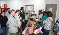 Elazığ Belediyesi hanımeli el sanatları sergisi açıldı
