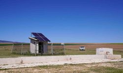 Hırsızlar güneş enerjisiyle sulama sistemini hedef aldı