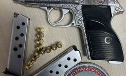 Kastamonu’da ruhsatsız tabanca ile yakalanan şahıs gözaltına alındı