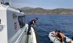 Sahil Güvenlik denizden düzensiz göçmen topladı