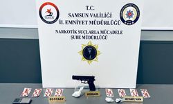 Samsun’da uyuşturucuyla yakalanan şahıs gözaltına alındı