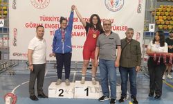 Eskişehirli görme engelli sporcu Türkiye şampiyonu oldu