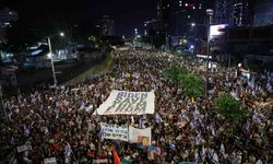 Tel Aviv’de 120 bin kişilik hükümet karşıtı protesto