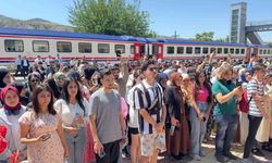 Üniversite öğrencileri için trenle Palu gezisi düzenlendi