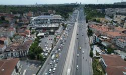 Haliç Köprüsü’nde ’asfalt yenileme’ trafiği sürüyor