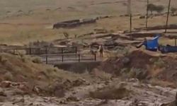 Iğdır’ın Harmandöven köyündeki sel felaketi