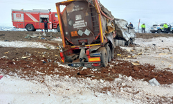 Kahramanmaraş'ta Yakıt Tankeri Şarampole Devrildi: 1 Yaralı