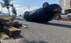 Diyarbakır’da Otomobil Takla Attı, 6 Kişi Yaralandı