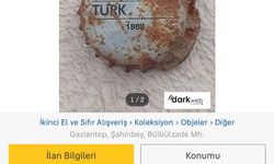 Yolda Bulduğu Gazoz Kapağını Tarihi Eser Diye Satışa Koydu