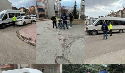 Elazığ’da okul önü denetimleri sürüyor