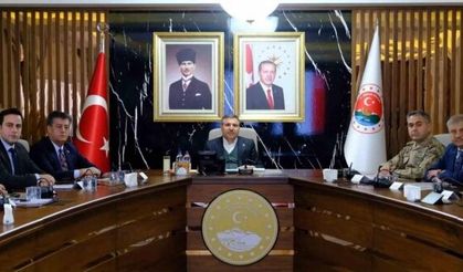 Şırnak’ta eğitim ve güvenlik toplantısı yapıldı