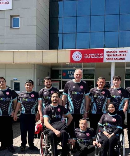 Akşehir Takımı Türkiye Oturarak Voleybol  1. Liginde finalde