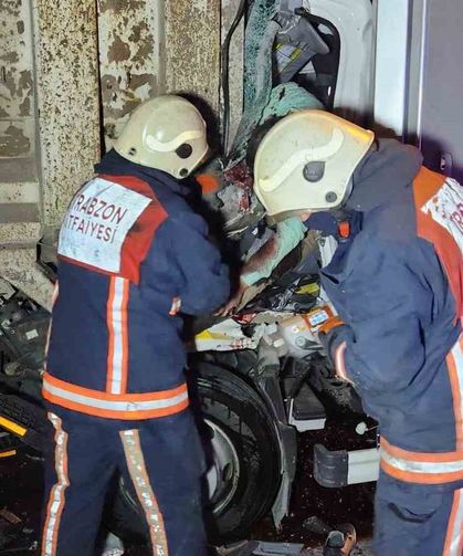 Trabzon’da tünelde zincirleme kaza: 1 ölü, 6 yaralı