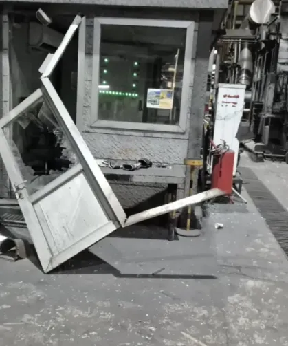 Samsun’da Demir Çelik Fabrikasında Korkutan Patlama! Kumanda Odasında 2 İşçi Yaralandı