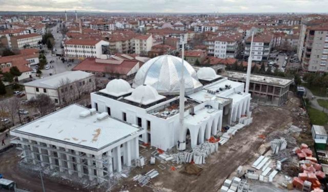 Aksaray’da Selçuklu Cami ve Külliyesi Projesi inşaatı hızla yükseliyor