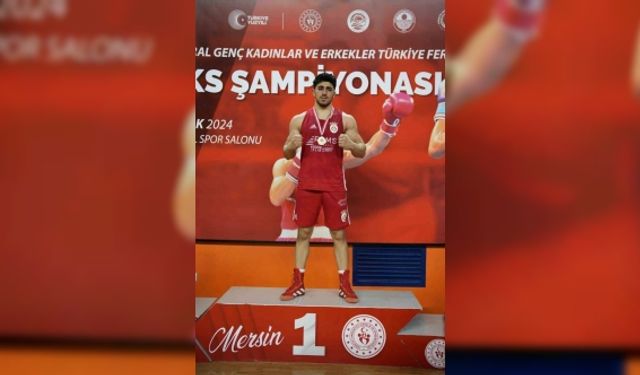 Cizreli öğrenci ağır sıklette Türkiye şampiyonu oldu