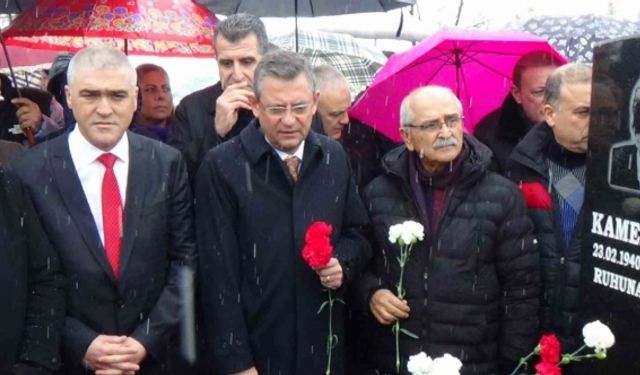 Kamer Genç anmasına katılan CHP Genel Başkanı Özgür Özel: "Kamer Genç’in hikayesi, cumhuriyetin hikayesidir"