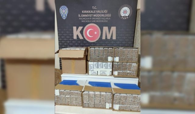 Kırıkkale’de kaçak ürün ticaretine operasyon: 13 gözaltı
