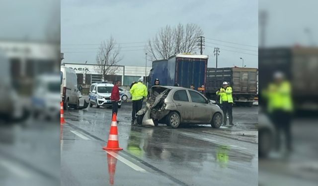 Kırklareli’de zincirleme kaza: 2 yaralı