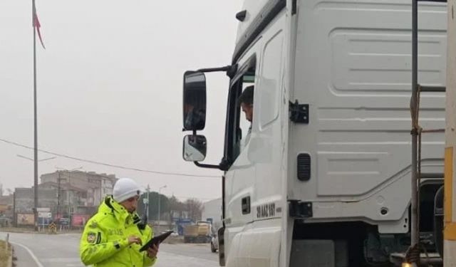 Kırklareli’nde trafik denetimi: 7 araç trafikten men
