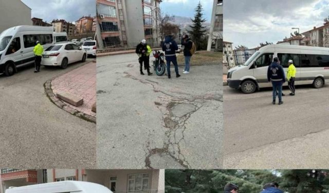 Elazığ’da okul önü denetimleri sürüyor