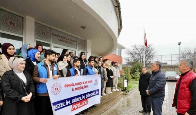 Bingöl’den 100 öğrenci Mardin gezisine gönderildi