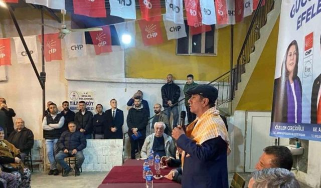 Efeler Belediye Başkan Adayı Yetişkin Yılmazköy halkı ile buluştu
