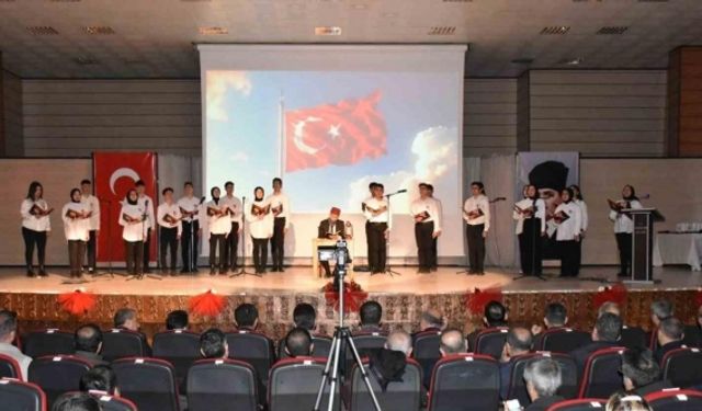 İstiklal Marşı’nın kabulü ve Mehmet Akif Ersoy’u anma günü programı düzenlendi