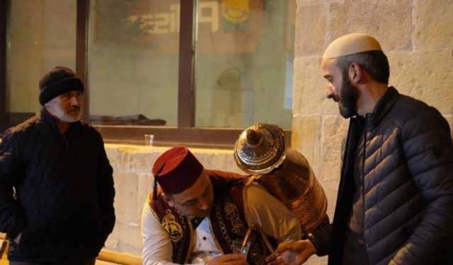 Osmanlı geleneği Bayburt’ta yaşatılıyor buz gibi şerbetle ağızlar tatlanıyor