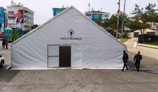 Yozgat Belediyesi iftar çadırında günlük bin kişiye yemek verecek