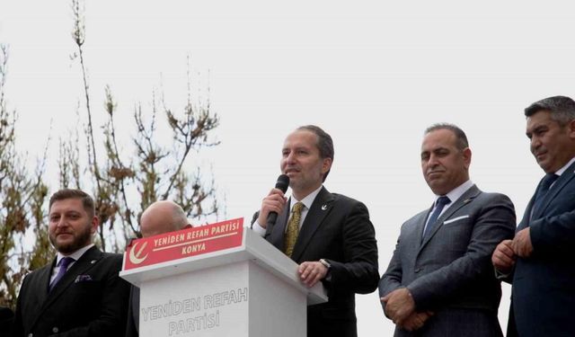 Fatih Erbakan: “Türkiye genelinde adım adım 1 milyon üyeye doğru yürüyoruz”