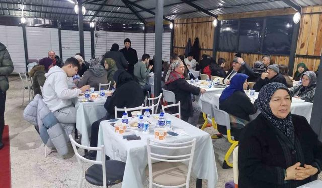Sinop’ta köylülerin iftar buluşması