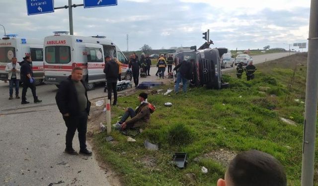 Tekirdağ’da 5 kişinin öldüğü feci kazada sürücüler tutuklandı