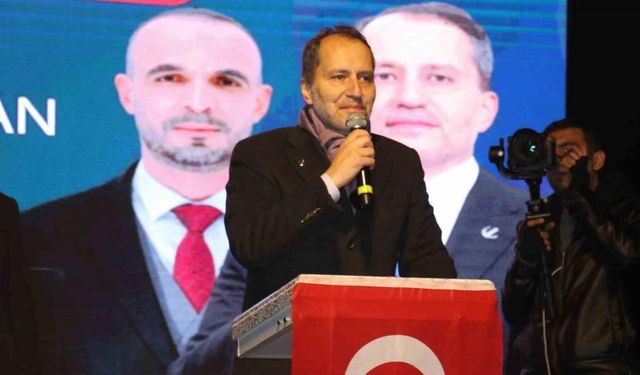 Yeniden Refah Partisi Lideri Fatih Erbakan: “Türkiye’nin en hızlı büyüyen siyasi partisiyiz”