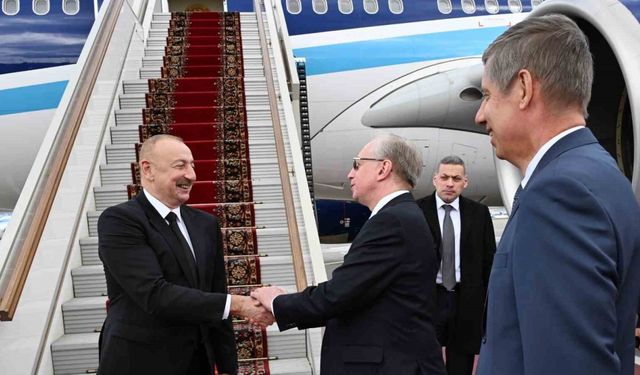 Azerbaycan Cumhurbaşkanı Aliyev Moskova’da