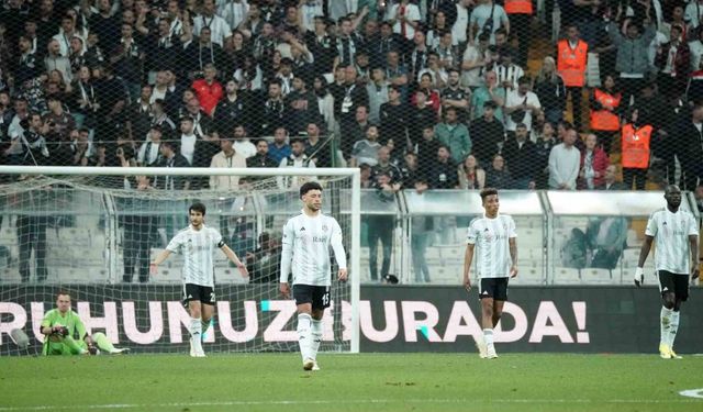 Beşiktaş’ın gol sıkıntısına çare bulunamadı