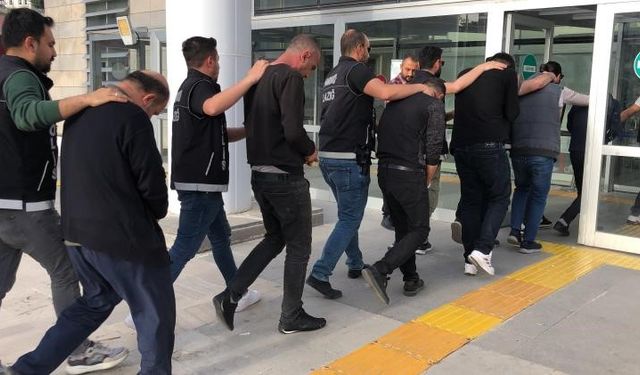 Elazığ’da 9 uyuşturucu taciri tutuklandı