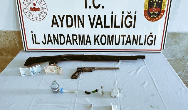Nazilli’de jandarma ekipleri uyuşturucuya geçit vermiyor: 1 tutuklama
